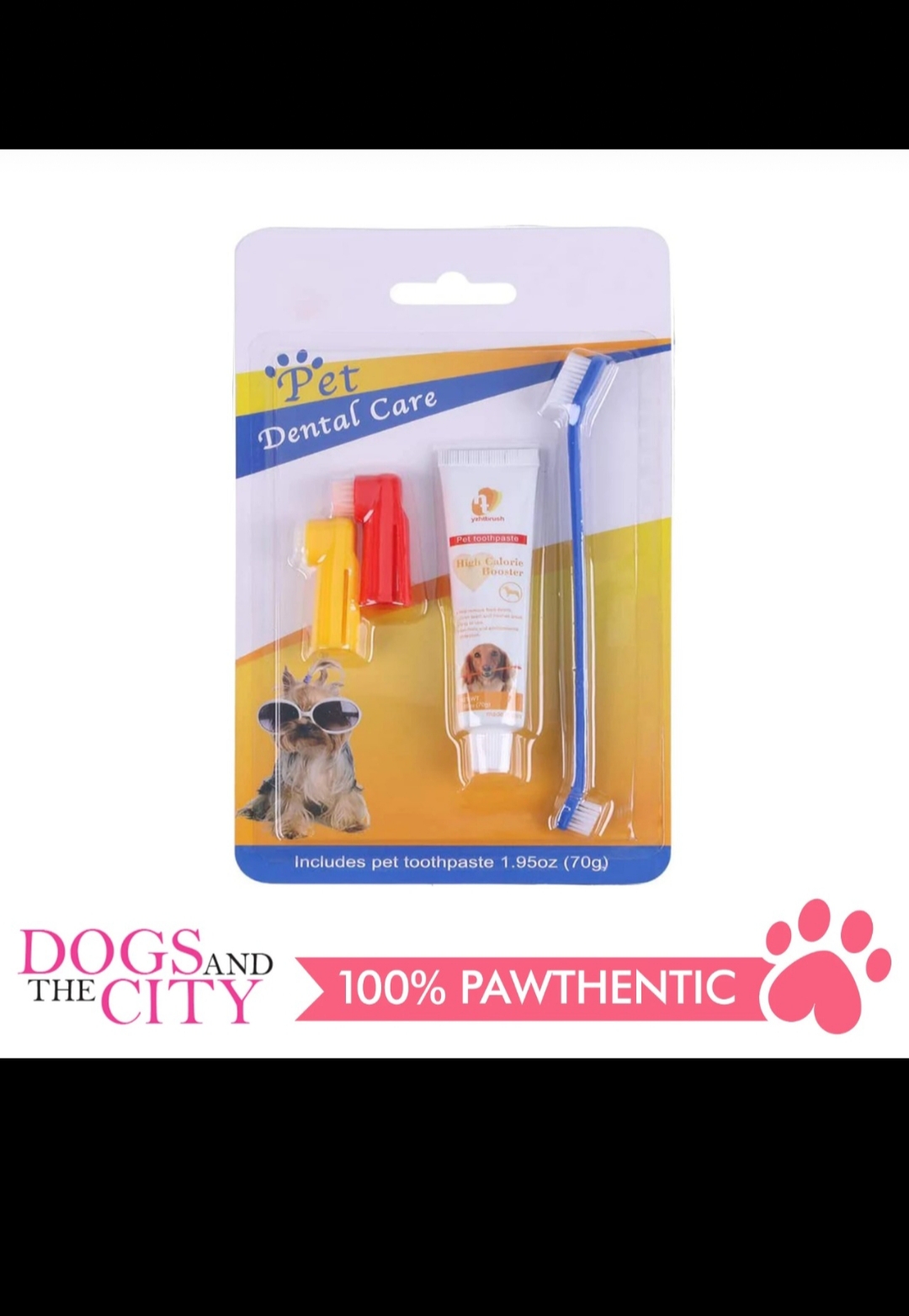Kit Para Perro 4 En 1 De Cuidado Dental Para Mascot