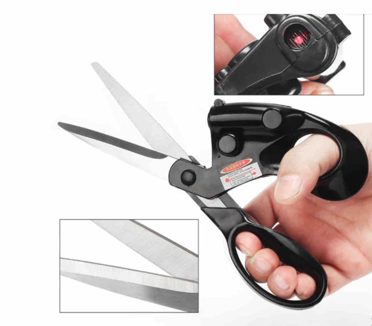 Tijeras guía con láser ✂️
