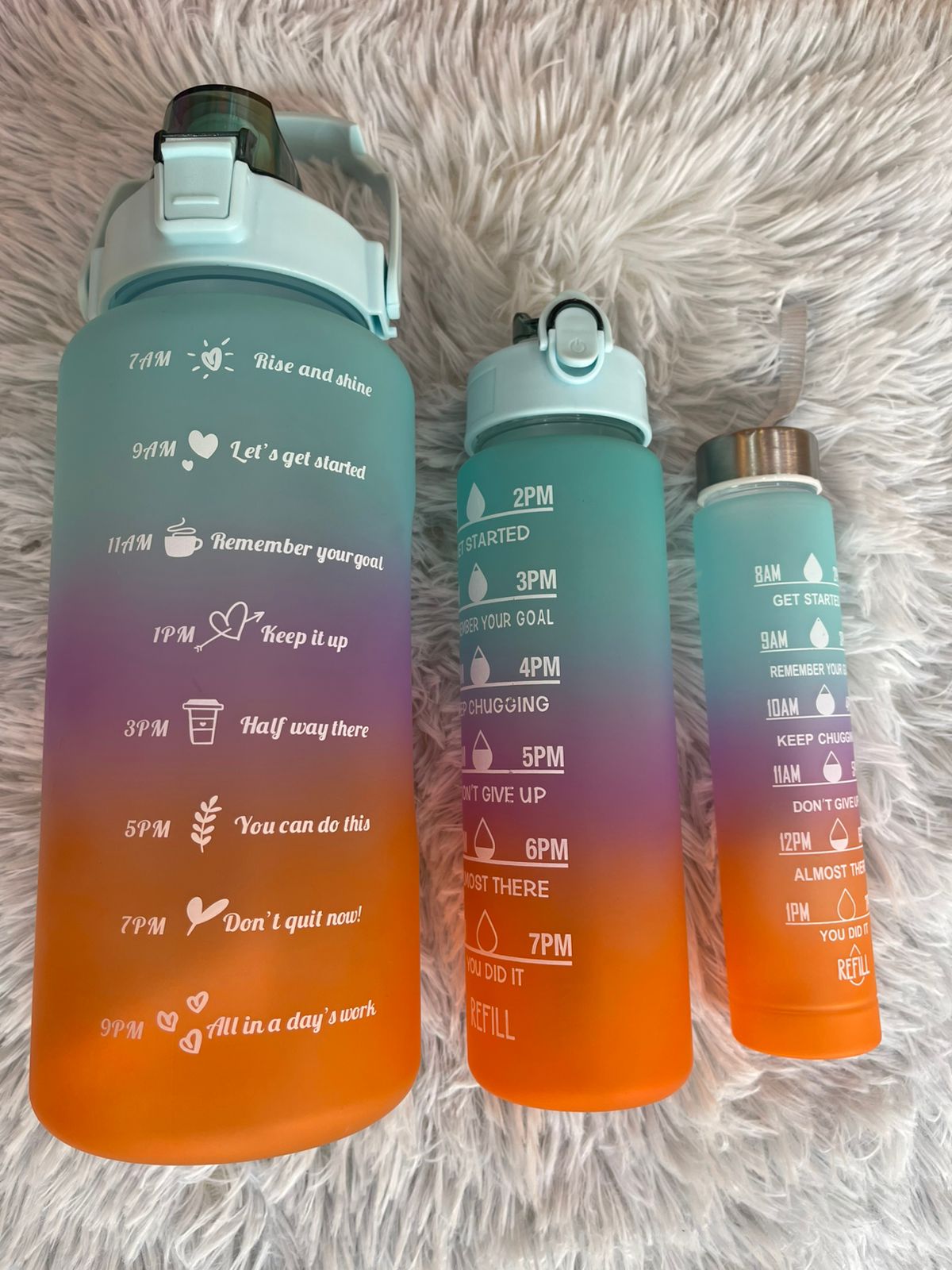 Combo Termos Motivacionales Set X 3Und