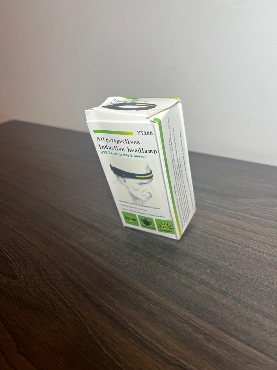 Miniatura 5 de Linterna frontal con sensor recargable