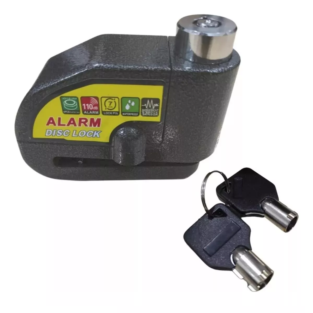 Miniatura 2 de Combo Candado Moto Alarma De Disco+Manil