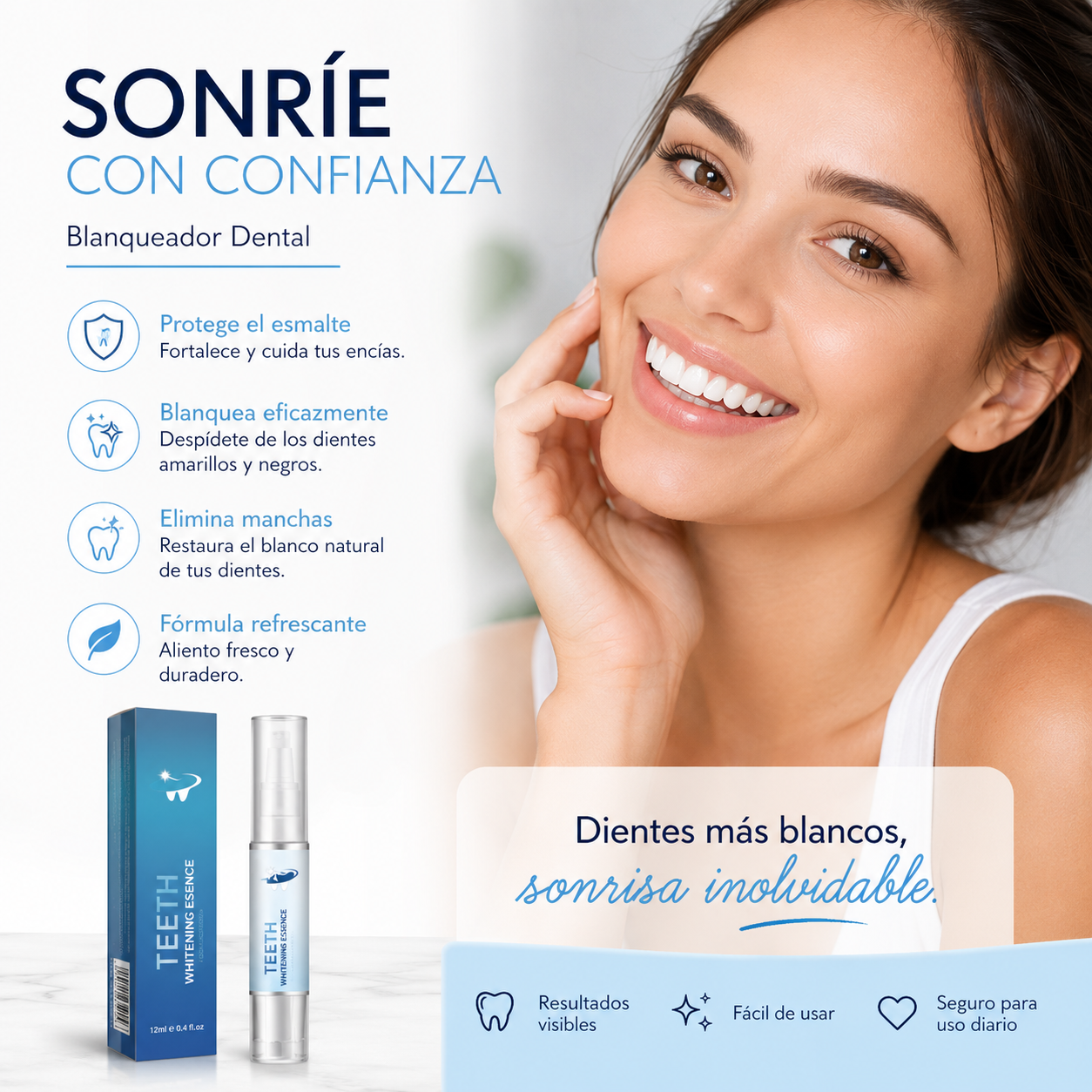 Lápiz blanqueador de dientes