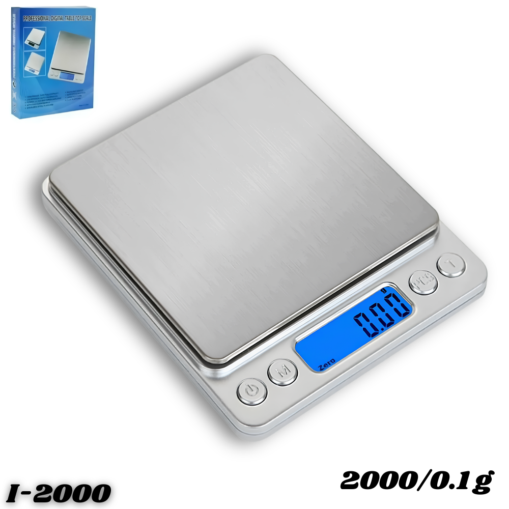 Pesa Gramera Digital Presicion 2Kg 0.1g