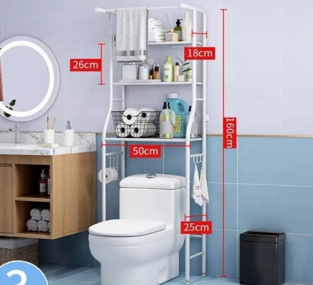 Miniatura 2 de ORGANIZADOR DE BAÑO DE 3 NIVELES
