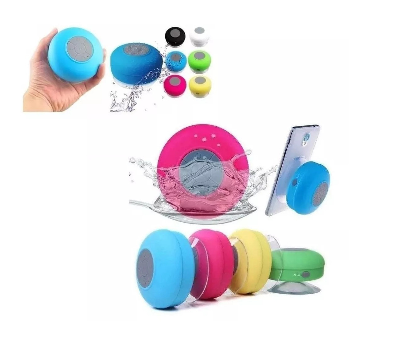 Miniatura 5 de Parlante Ducha Impermeable Bluetooth