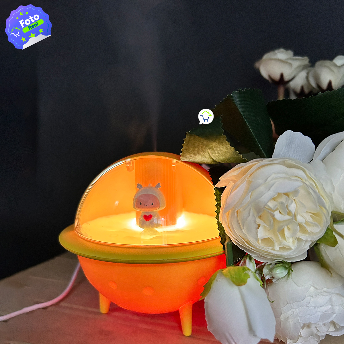 Miniatura 5 de Humidificador Luna Aromatizador JS113