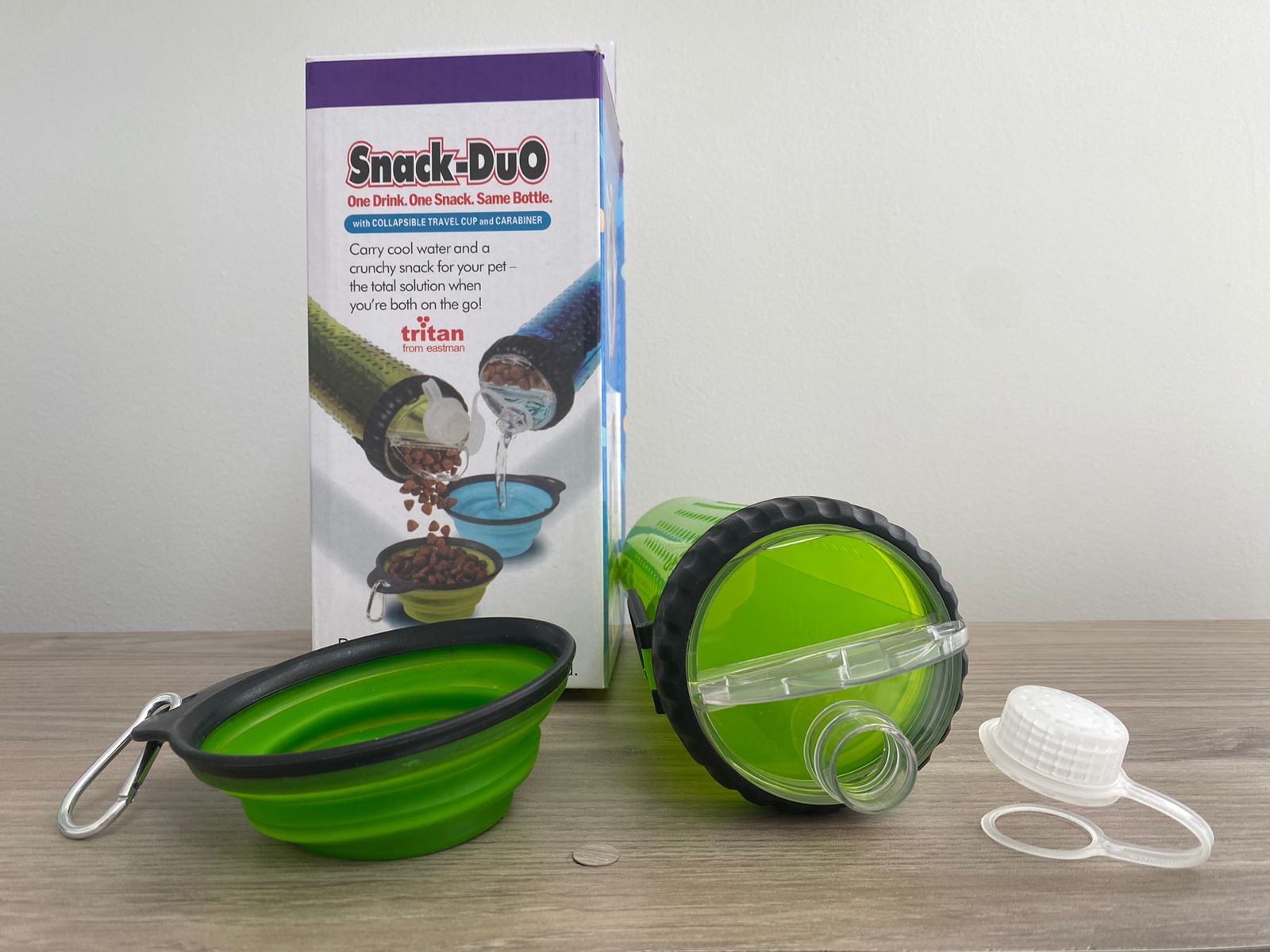 Porta comida para mascota 2 en 1