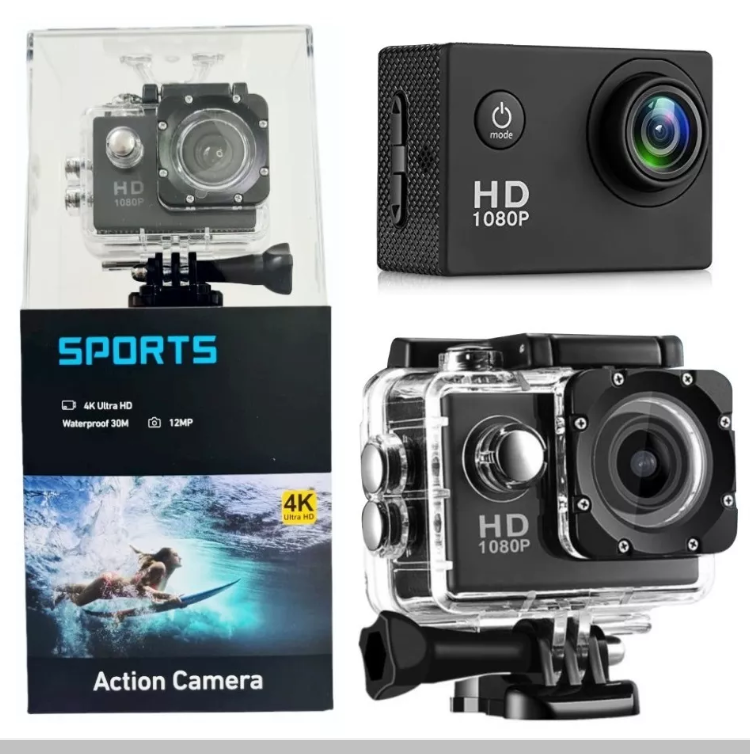 Cámara Deportiva Sumergible Sport Cam Hd