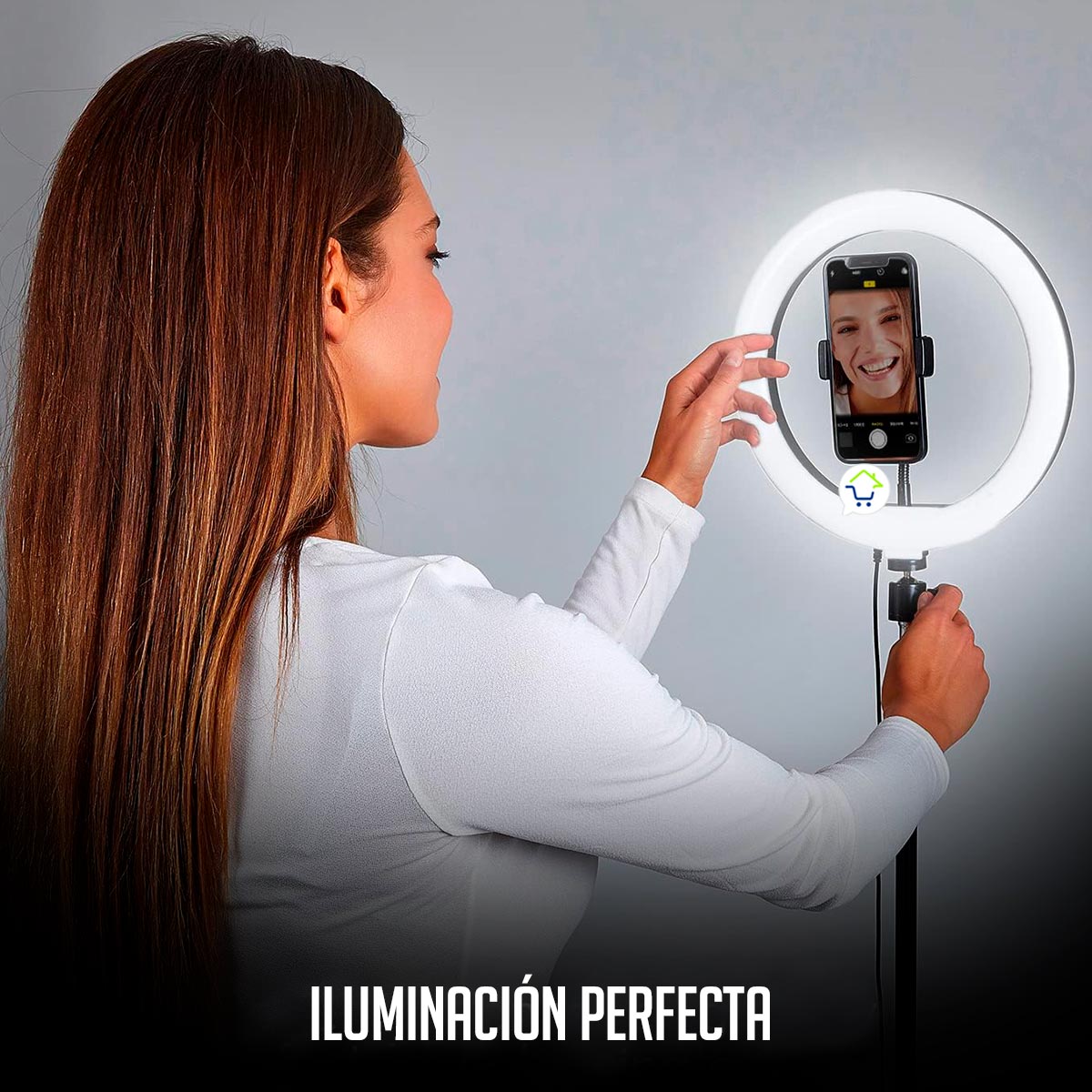 Miniatura 3 de Aro De Luz 26cm MJ26