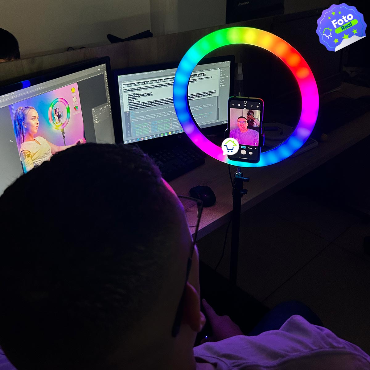 Miniatura 6 de Aro De Luz 26cm MJ26