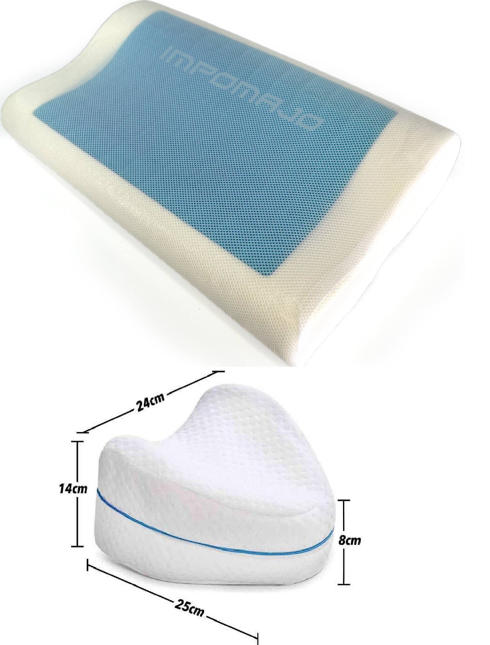 Almohada Ortopédica + Pierna