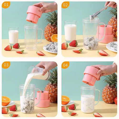 Miniatura 11 de Vaso Mini Licuadora Portátil Recargable