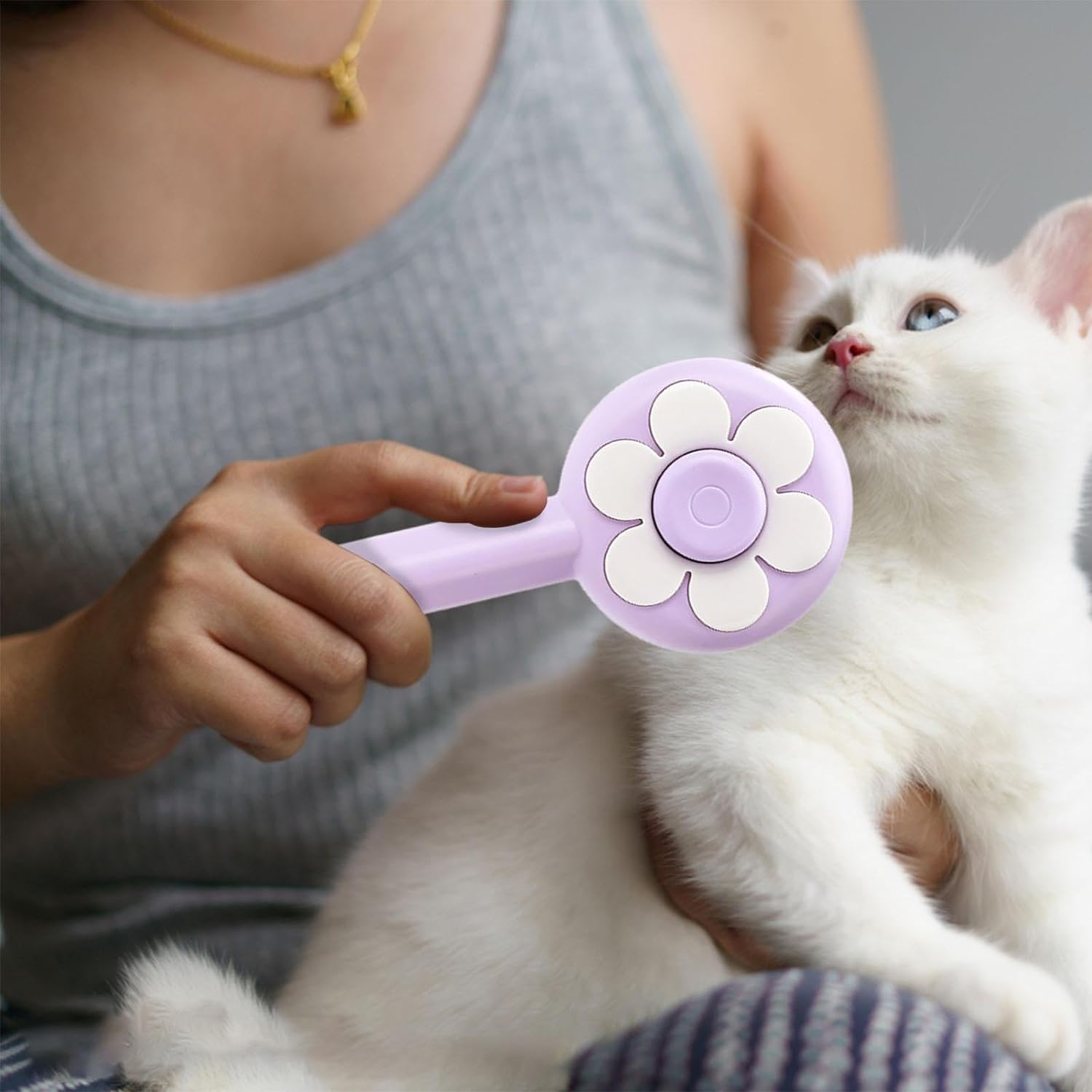 Miniatura 2 de cepillo quitamotas para mascotas