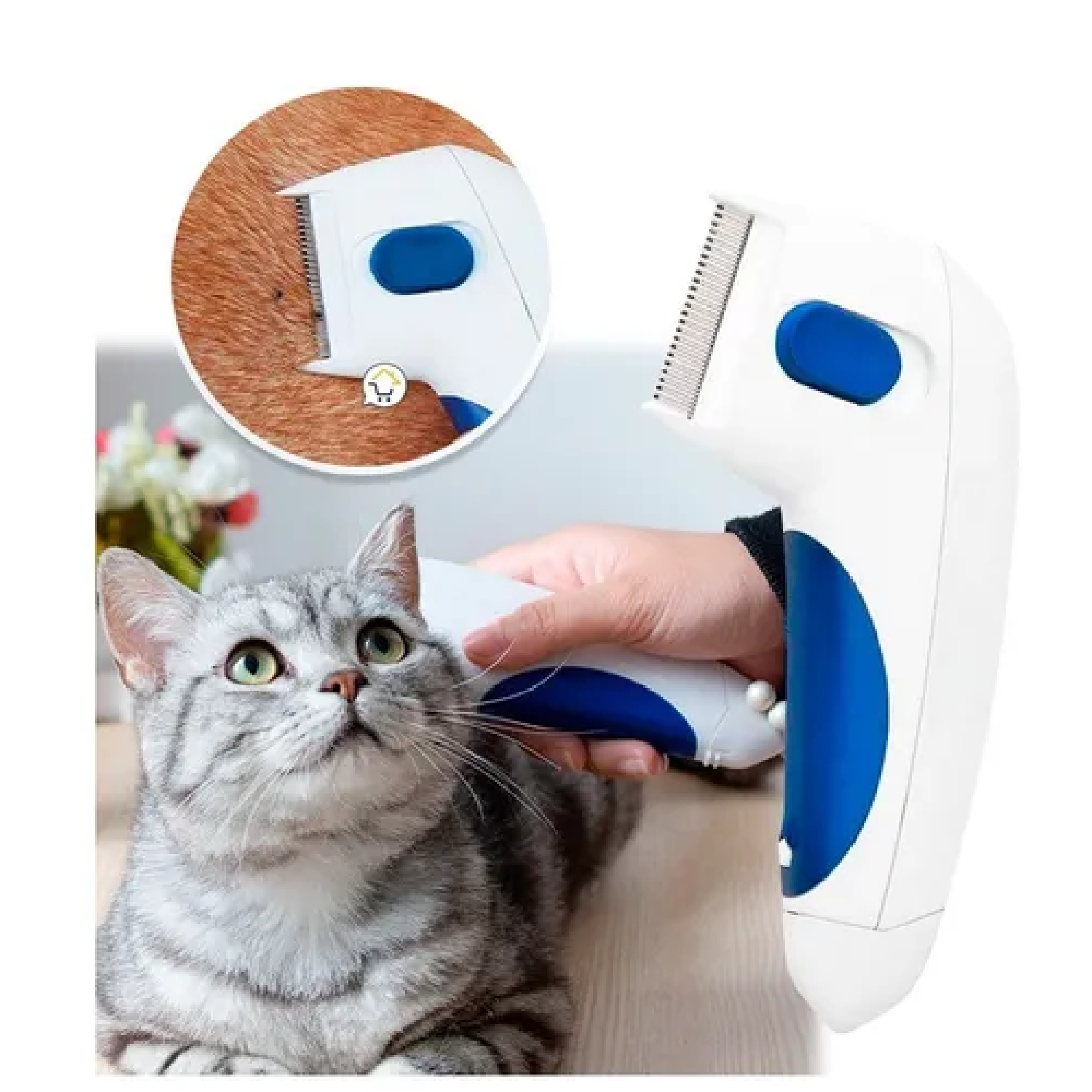 Peine TV Flea Doctor Para Mascotas