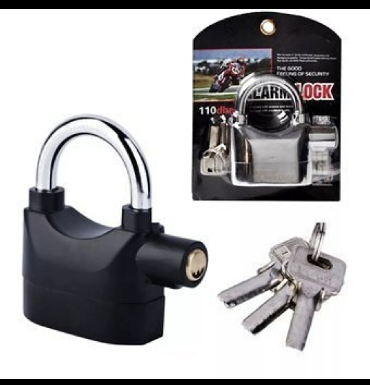 CANDADO ALARMA PARA MOTO