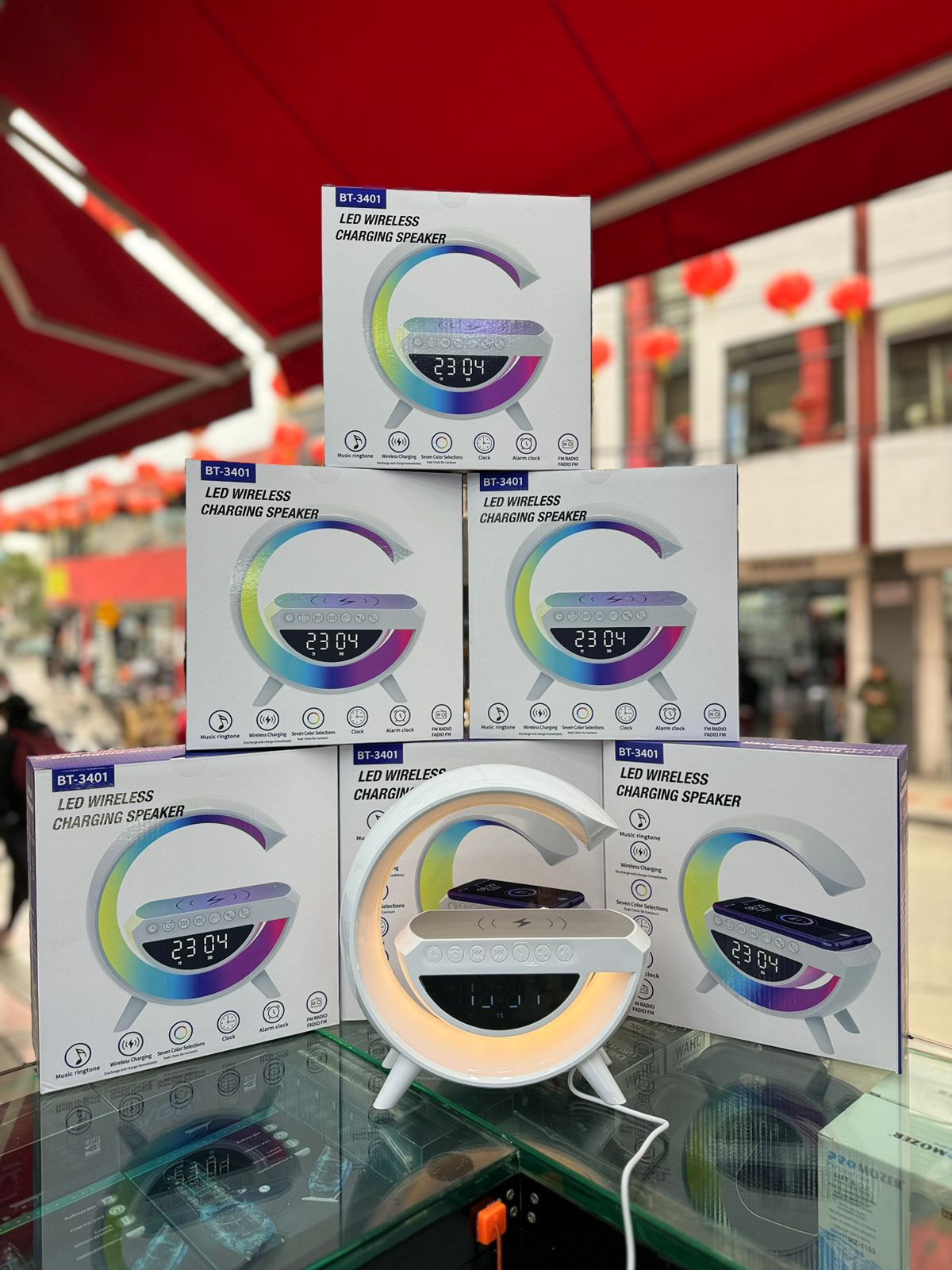 Despertador Inalámbrico Inteligente Con