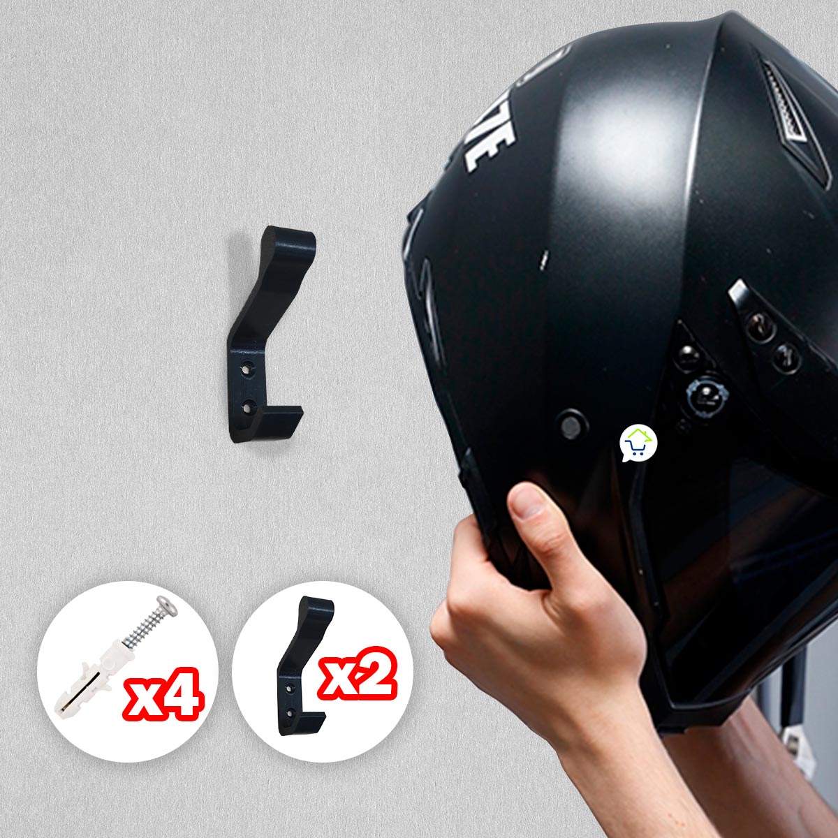 Miniatura 4 de Soporte Casco Moto X2 S0PX2