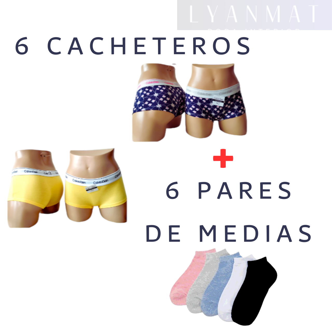 COMBO CACHETEROS+MEDIAS