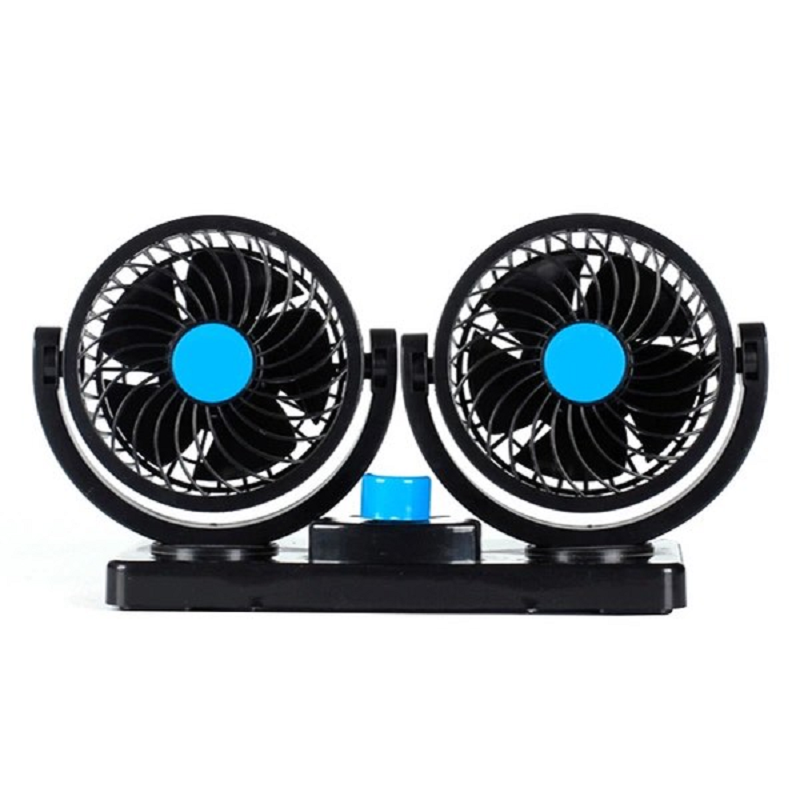 Ventilador doble para carro 12v