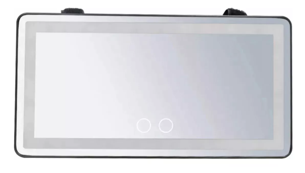 Espejo Tocador Para Coche Luz Led