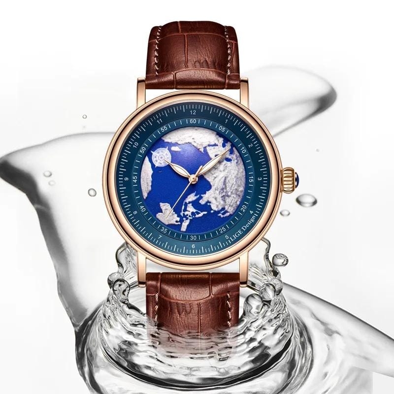 Reloj LIGE Mapamundi