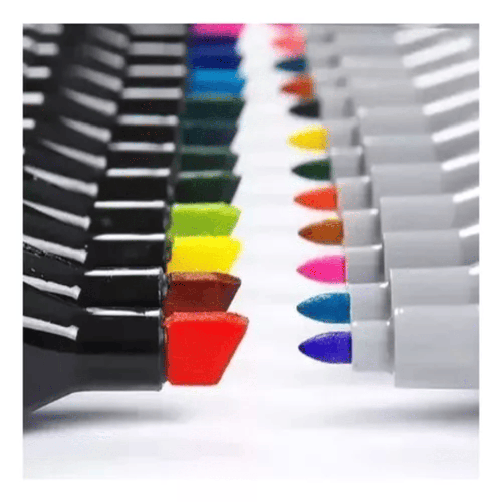 Kit De Marcadores De 48 Doble Punta