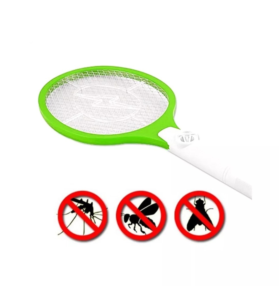 Miniatura 2 de Raqueta Mata Mosquitos Con Doble Lintern