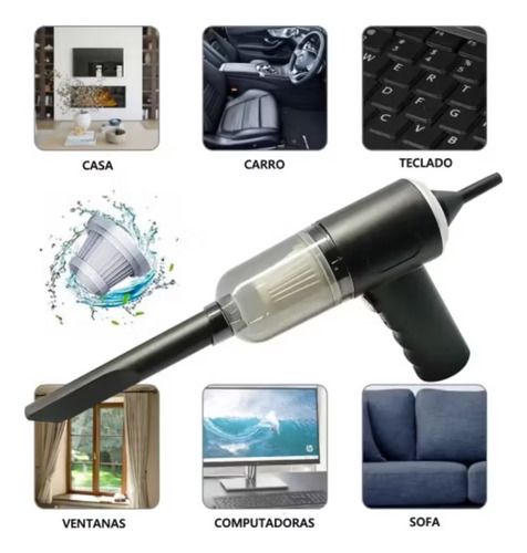 Aspiradora sopladora inalambrica 3 en 1