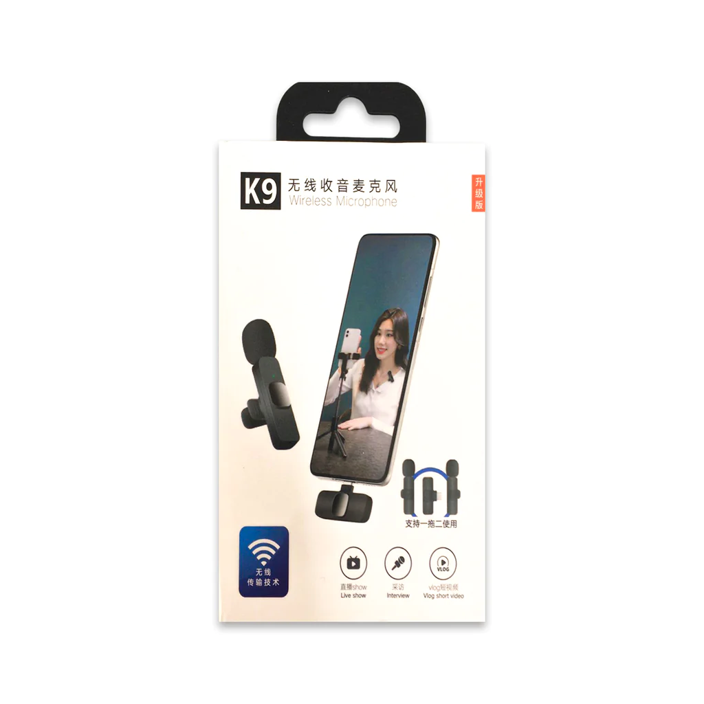 Micrófono Inalámbrico  Solapa K9