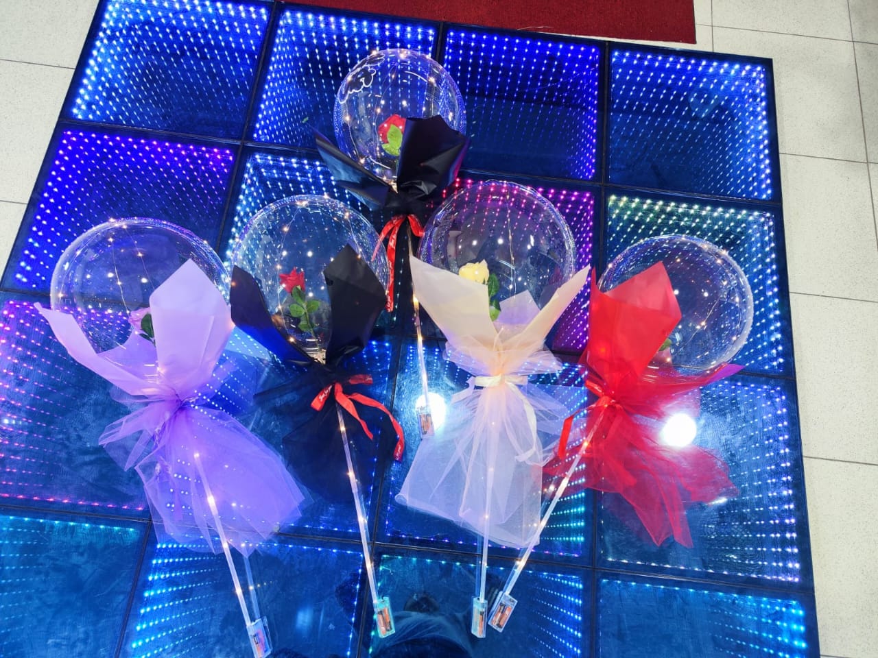 Globo decorativo rosa