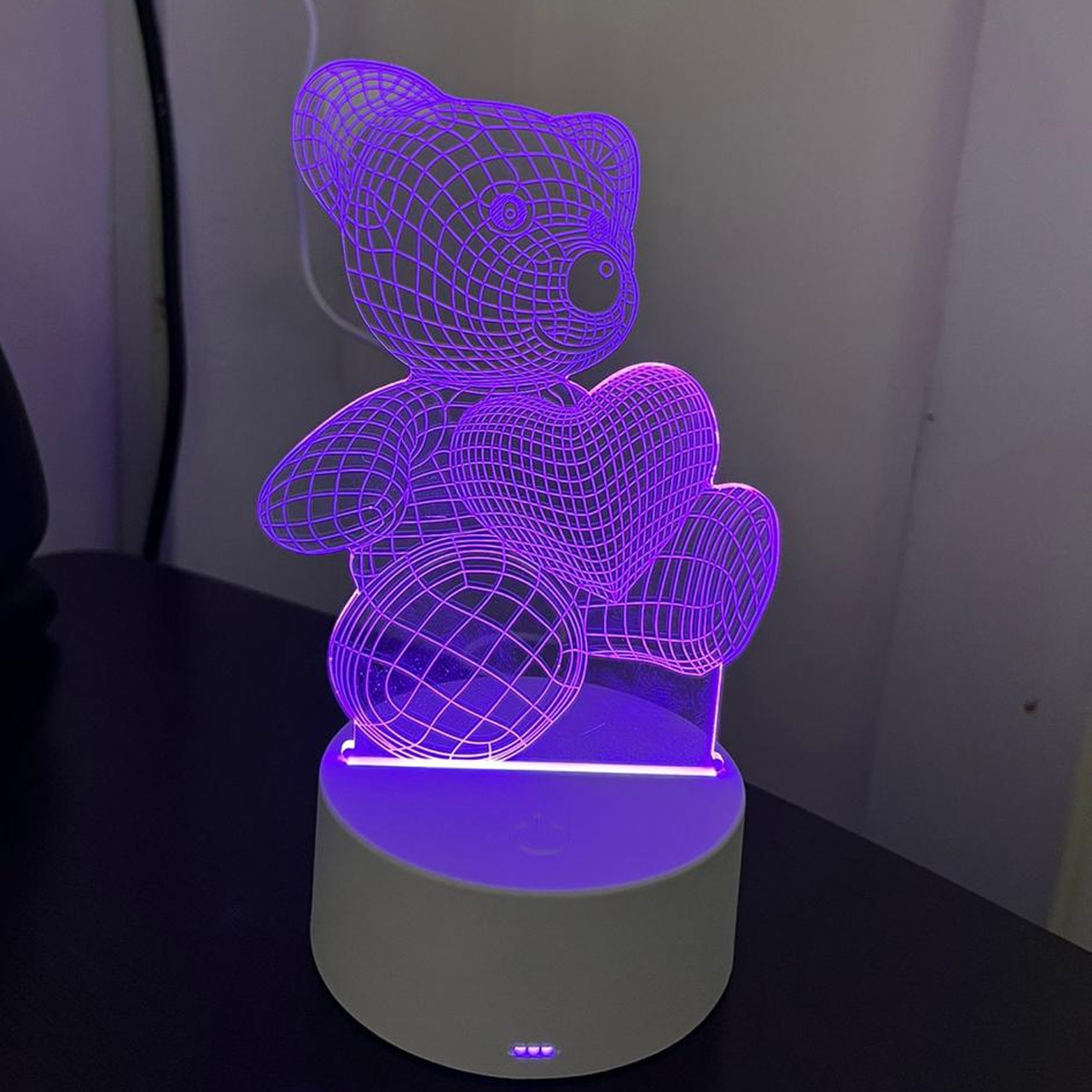 Lampara Led En Acrilico Decorativa