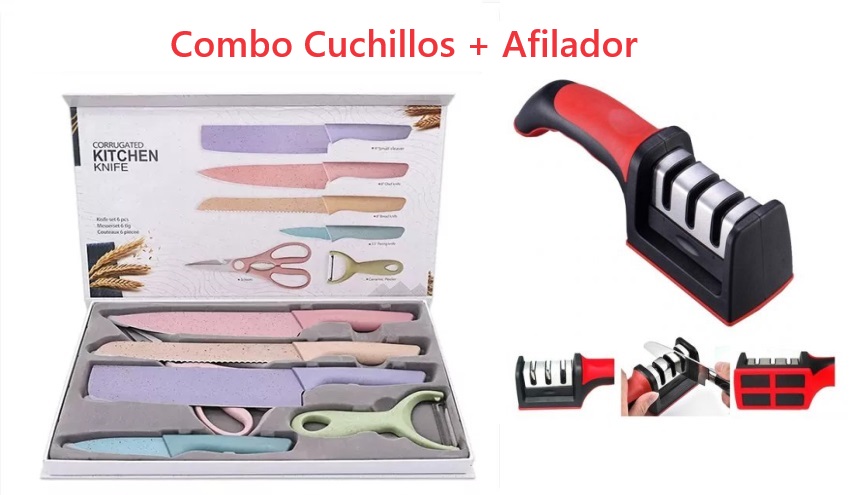 Miniatura 2 de Combo Cuchillos + Afilador