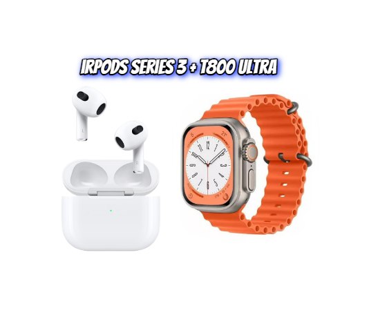 Airpods series3 + Smartwatch T900 Ultra