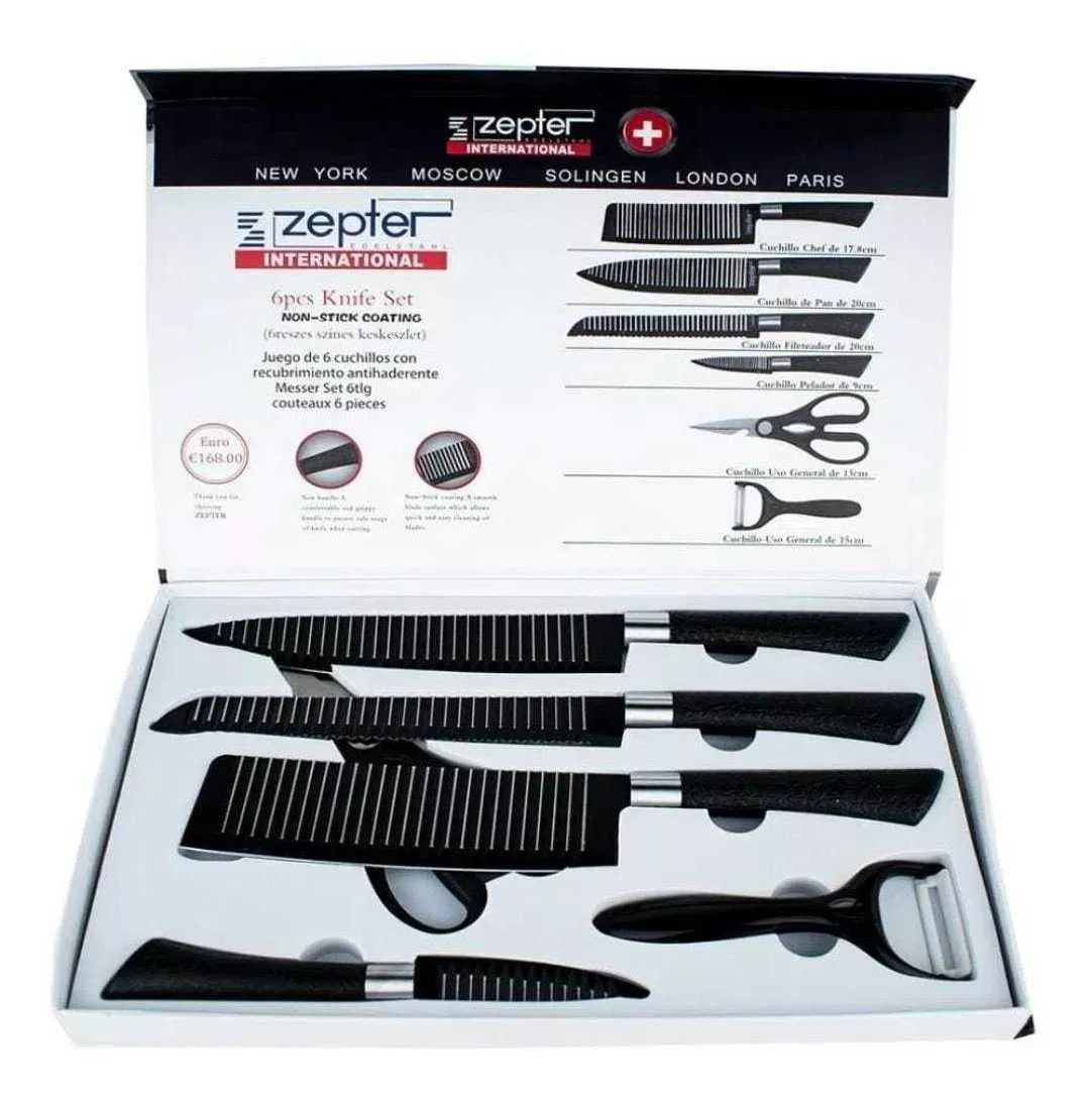 Miniatura 3 de Combo de cuchillos Zepter + Afilador