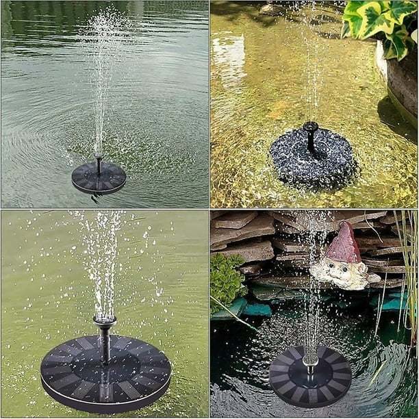 Miniatura 2 de Fuente De Agua Con Panel Solar Para Jard