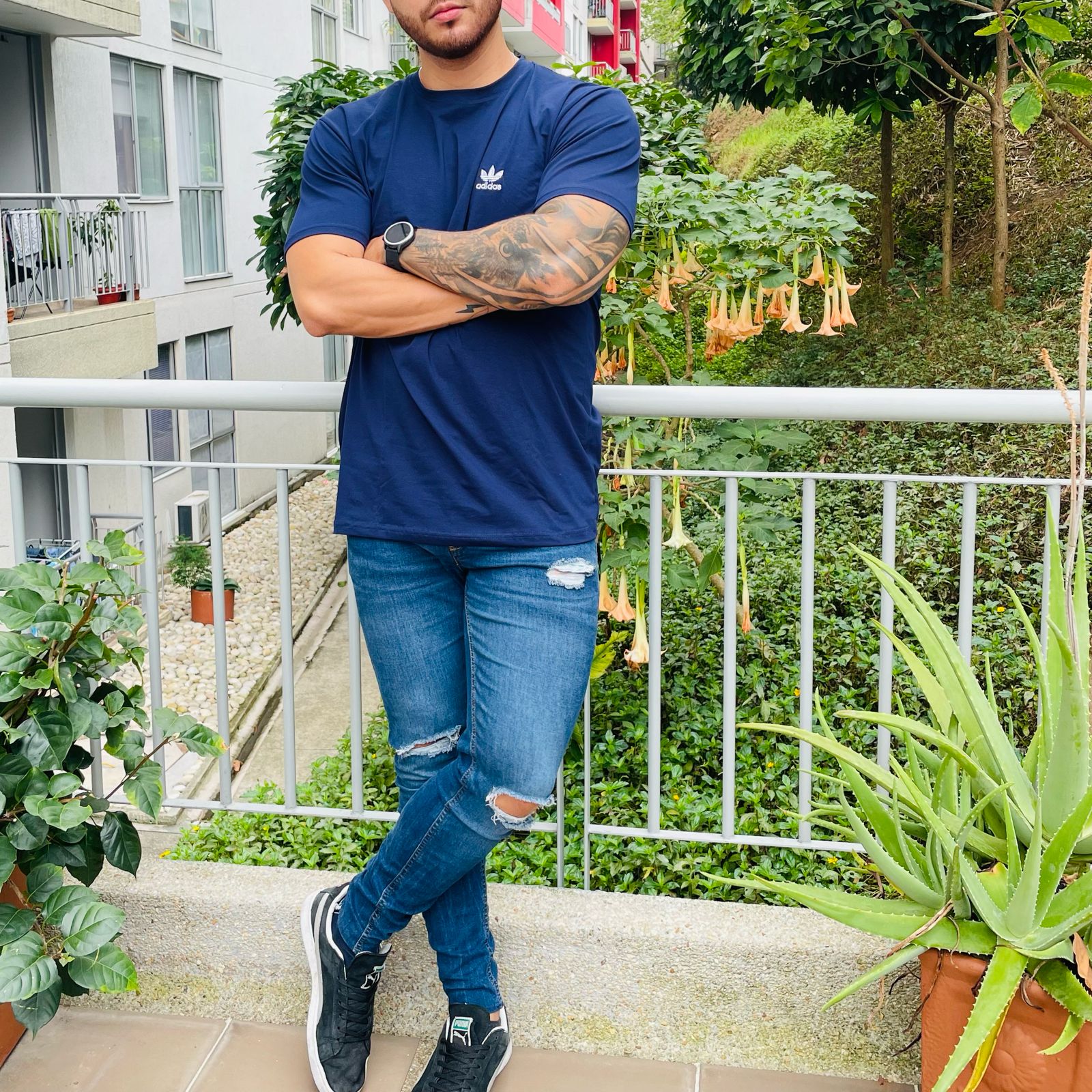 CAMISETA CABALLERO TELA FRIA ADIDAS