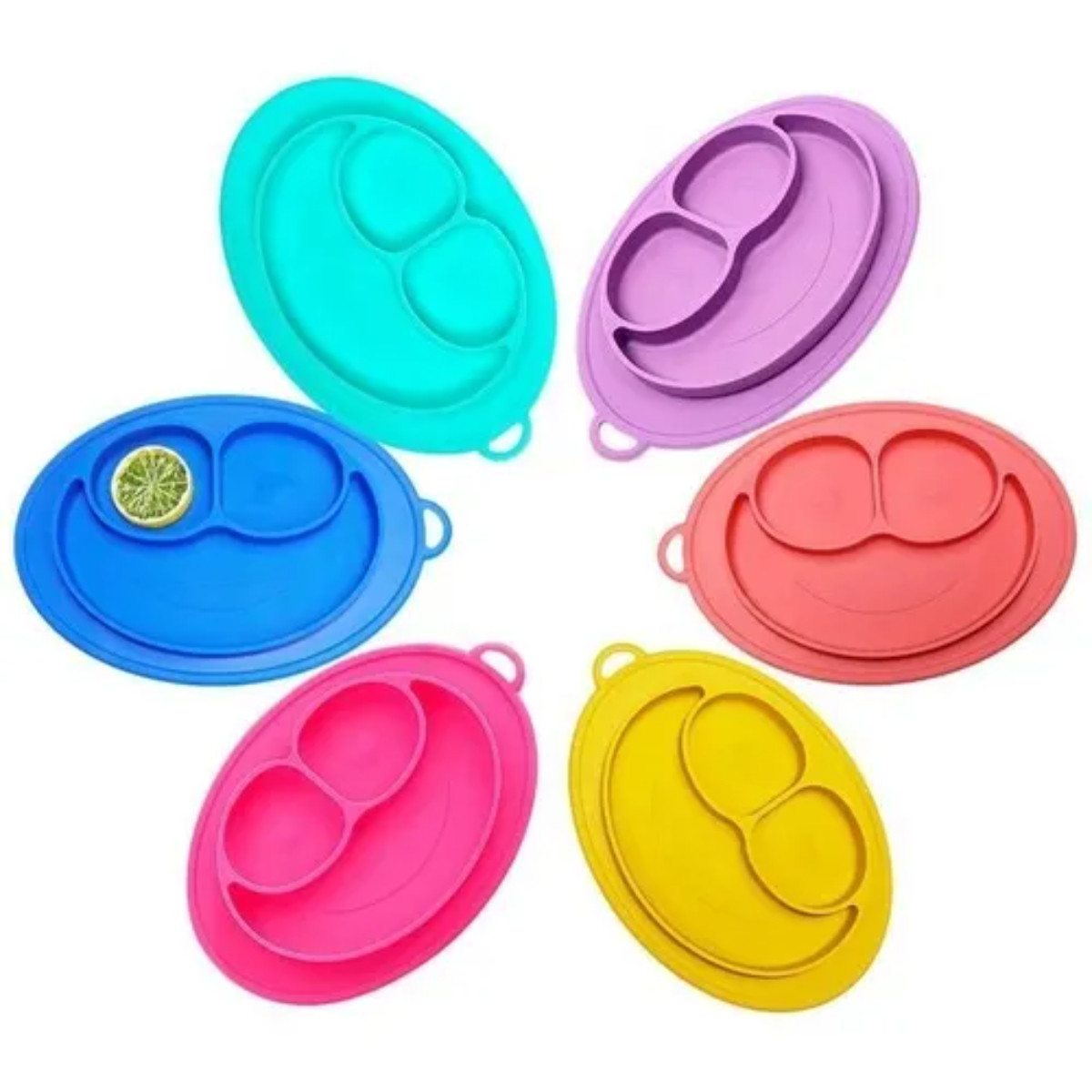 Plato De Silicona Para Bebe Antideslizan