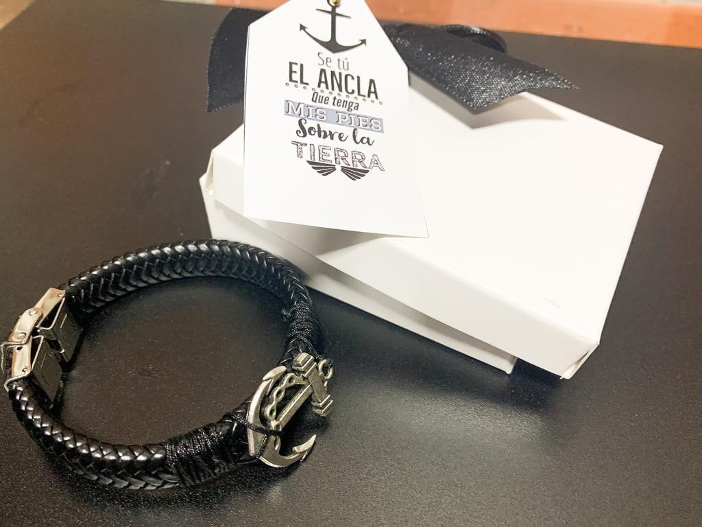 Miniatura 3 de Brazalete Ancla Cuero