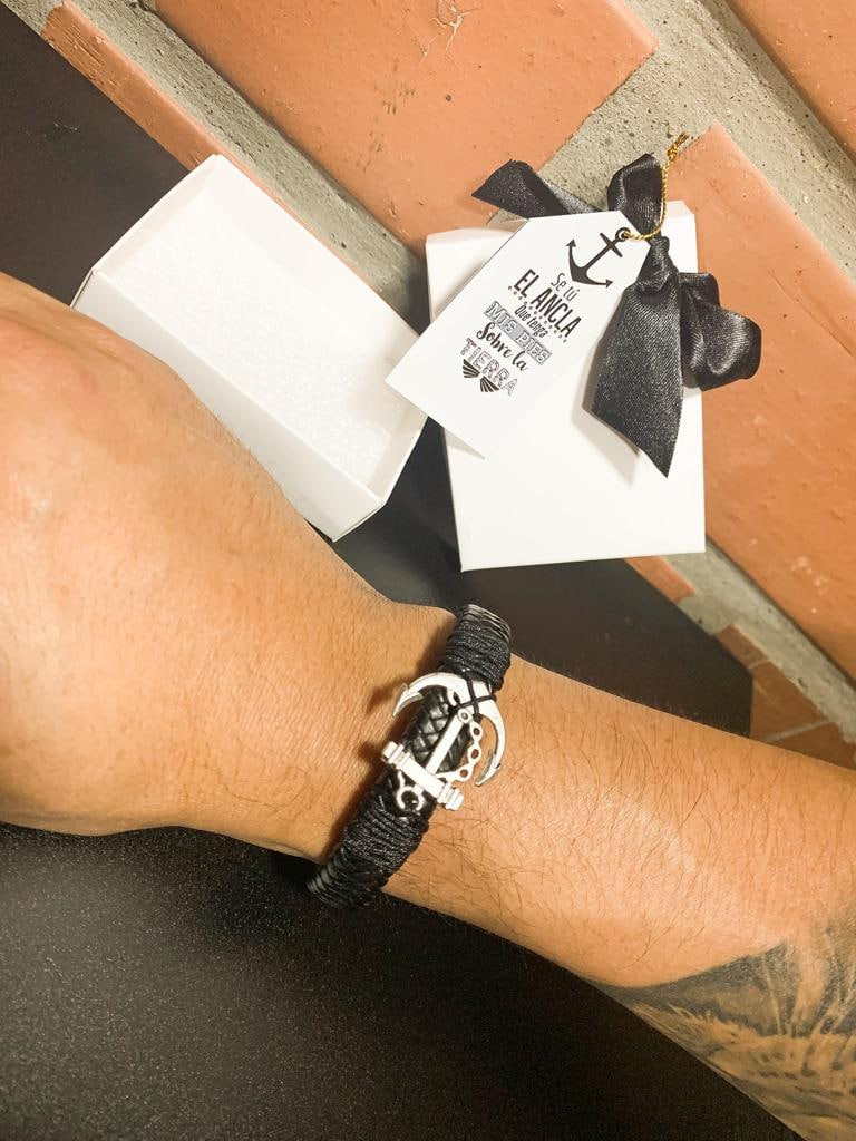 Brazalete Ancla Cuero