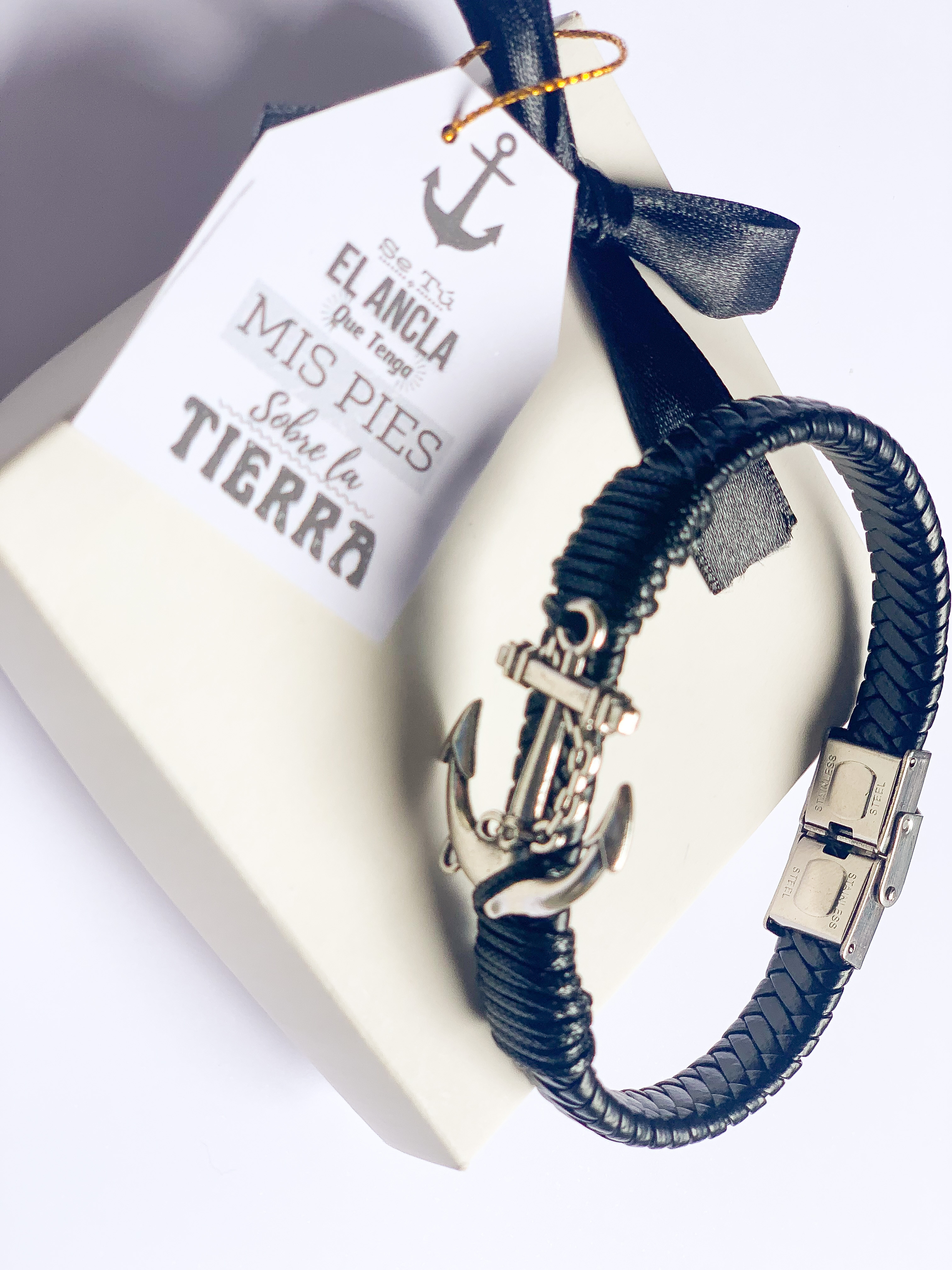 Miniatura 4 de Brazalete Ancla Cuero