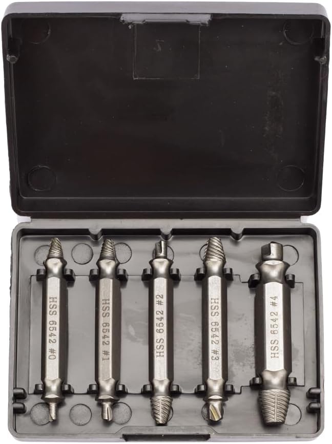 Miniatura 4 de Brocas Extractoras de Tornillos-5 piezas