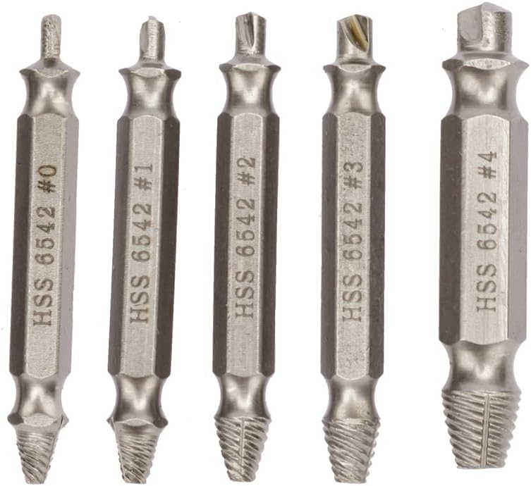 Miniatura 2 de Brocas Extractoras de Tornillos-5 piezas