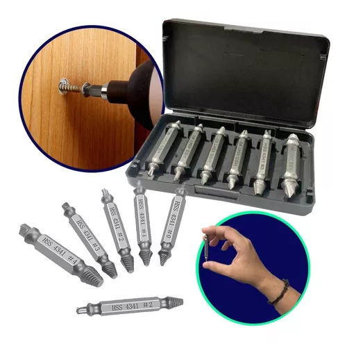 Miniatura 3 de Brocas Extractoras de Tornillos-5 piezas