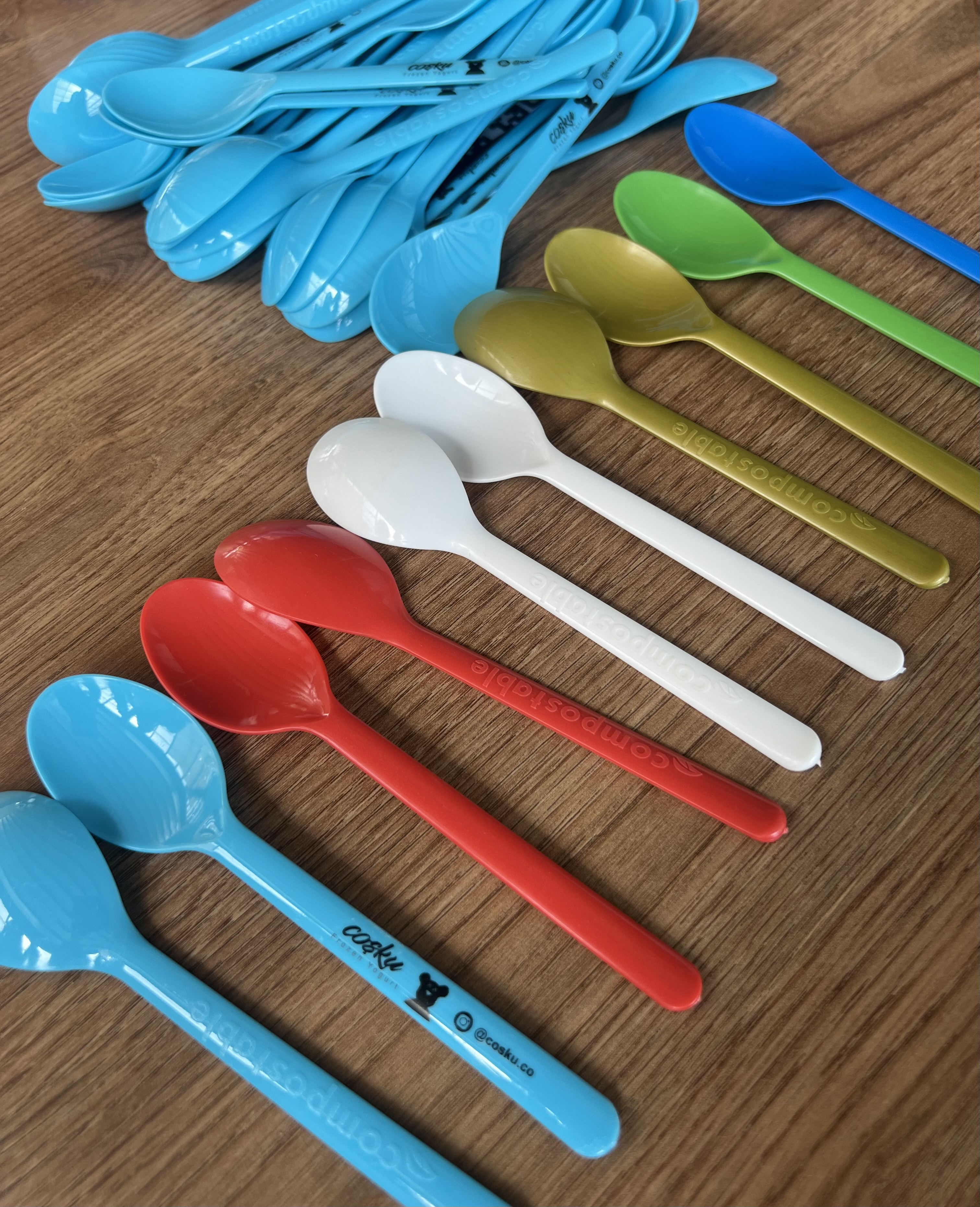 Miniatura 3 de Cucharas compostables 30 unidades