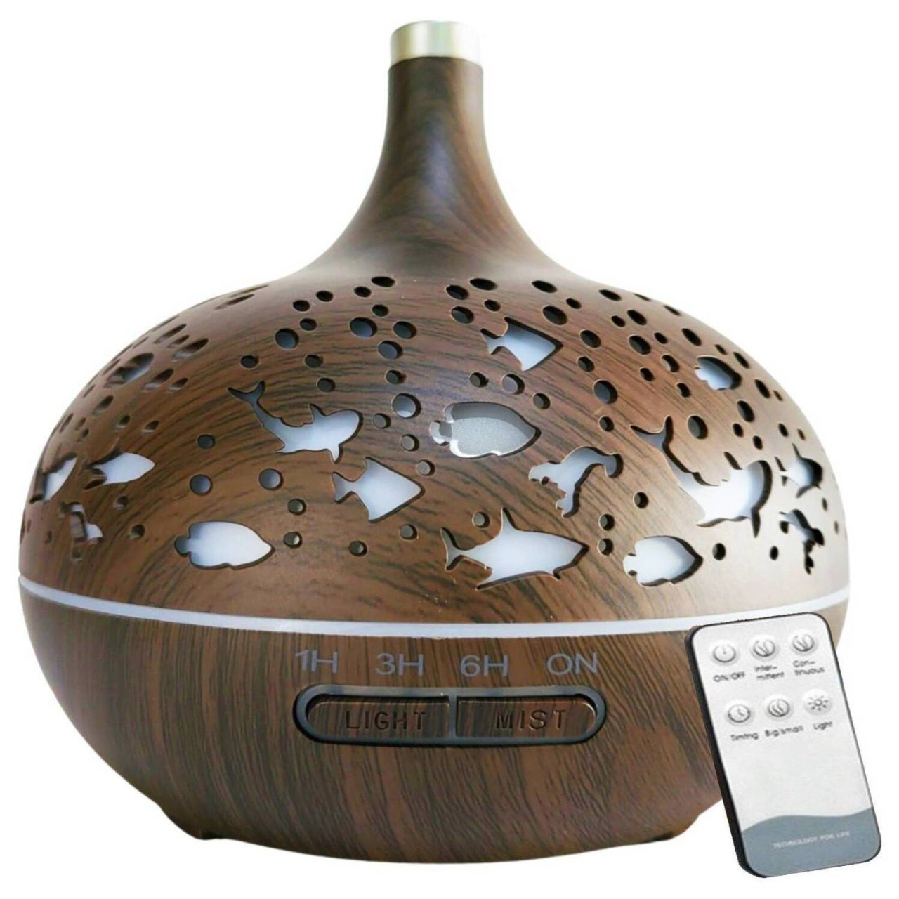 Humidificador Ultrasónico 400ml KP-1025Y