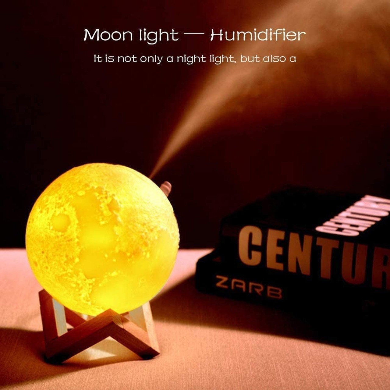 Miniatura 4 de Humidificador Difusor Lámpara Luna 3D