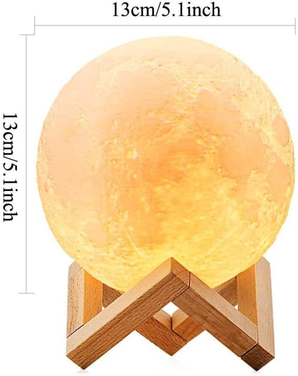 Miniatura 3 de Humidificador Difusor Lámpara Luna 3D