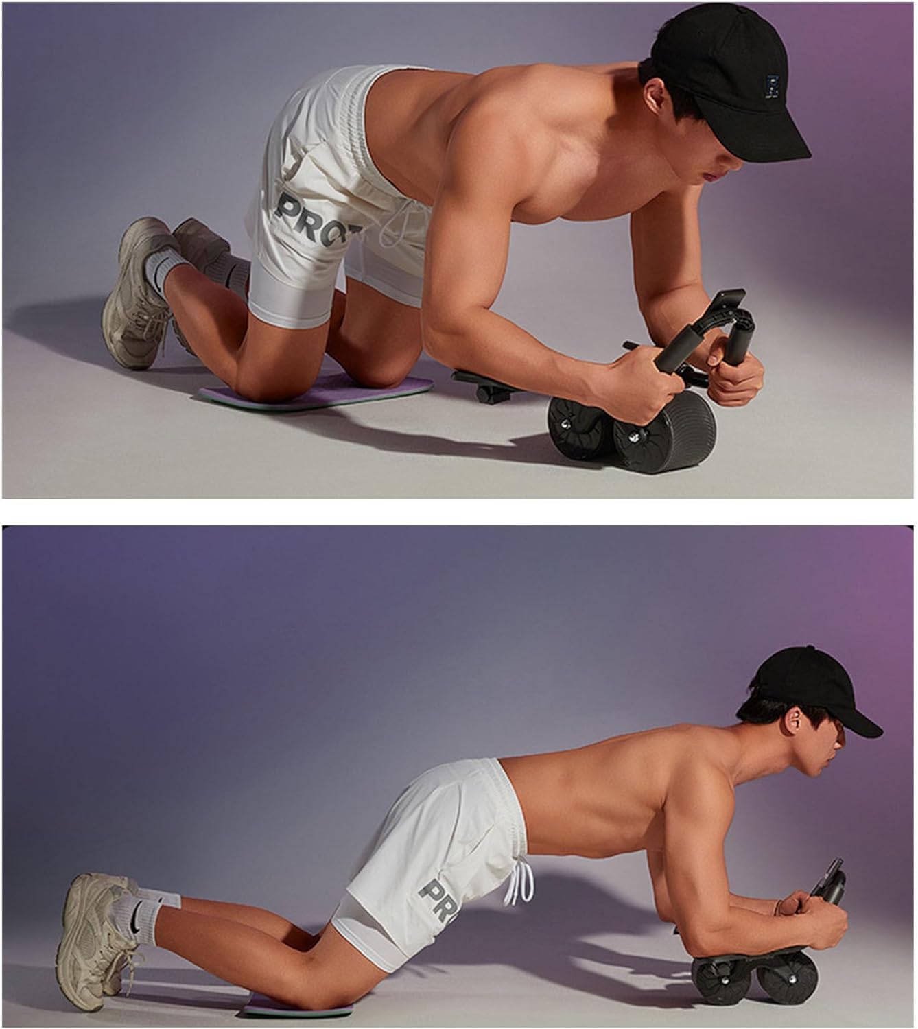 Miniatura 2 de Rueda De Ejercicio Rodillo Abdominal