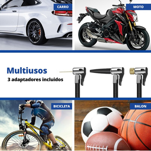 Miniatura 3 de COMPRESOR DE AIRE PORTATIL RECARABLE