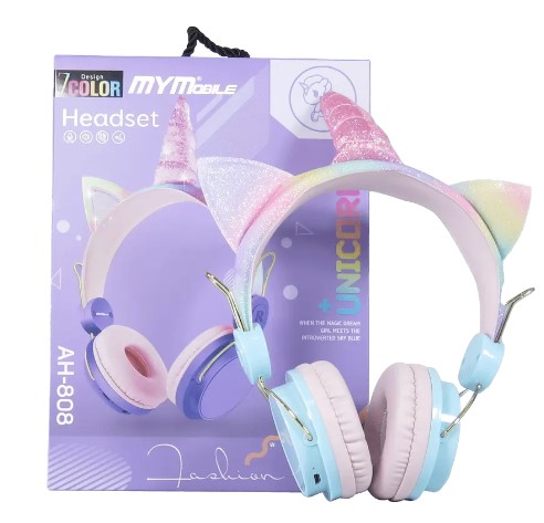 Diadema Unicornio Inalámbricos BT Ah-808
